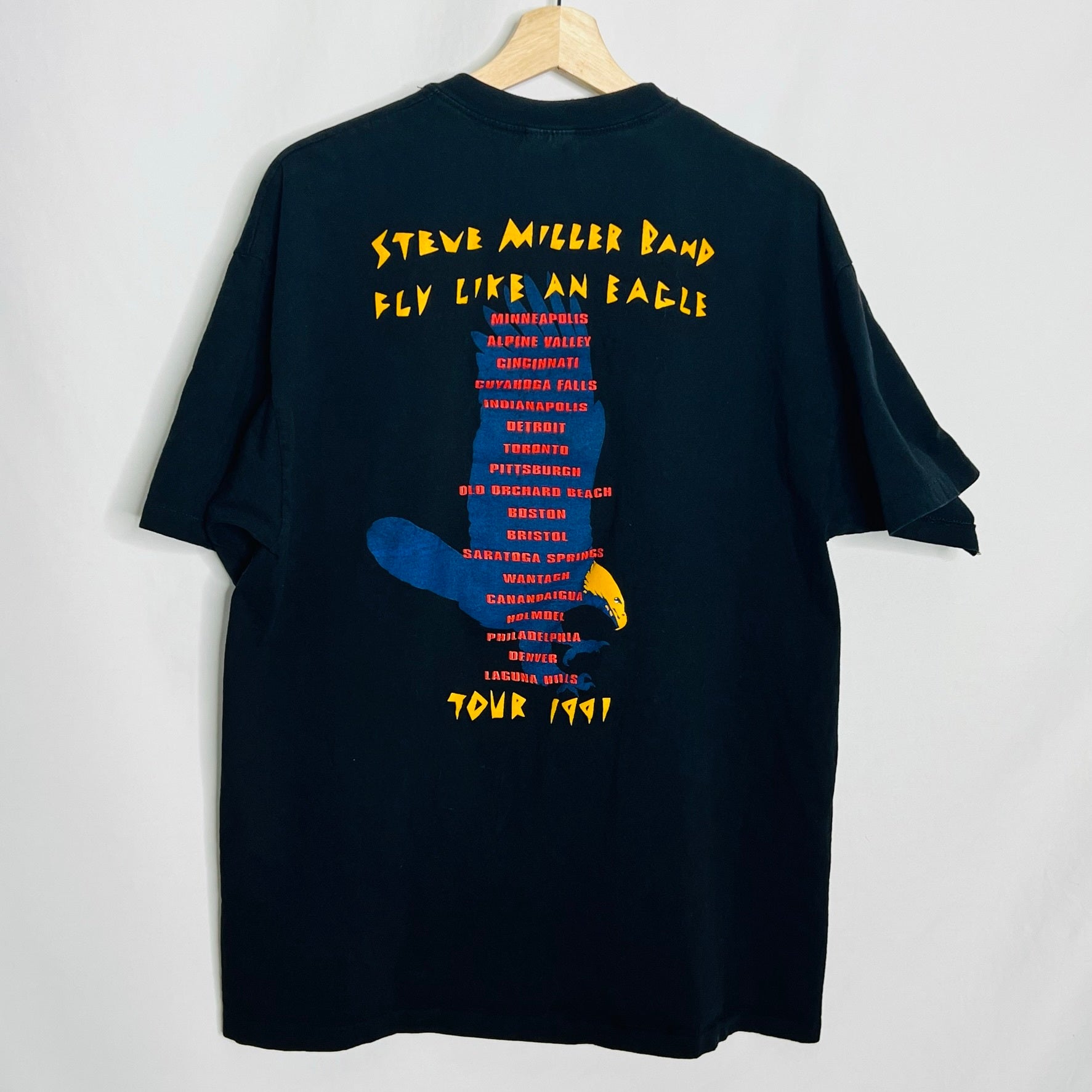 Vintage Steve Miller Band Fly Like an Eagle Tour Single Stitch Tshirt