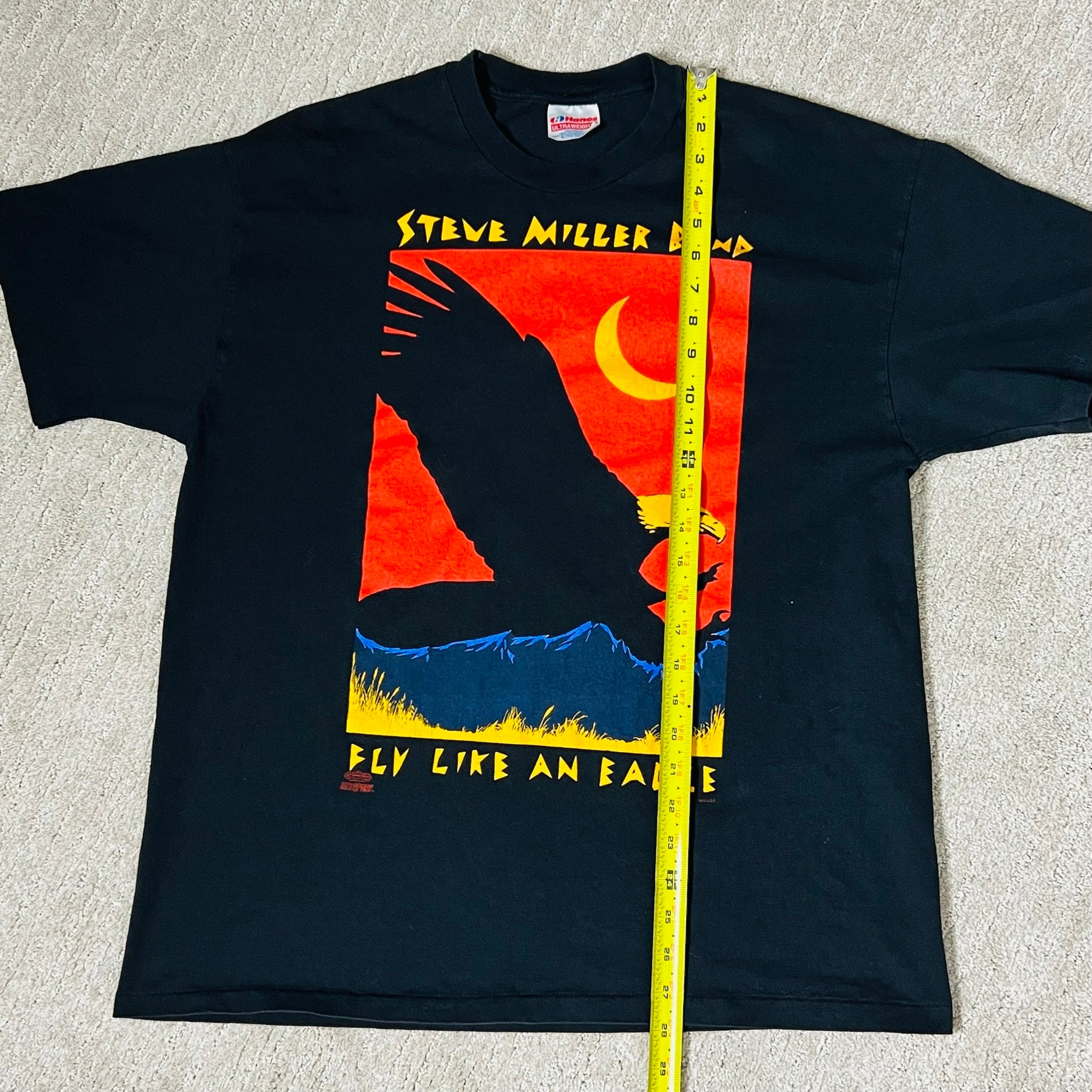 Vintage Steve Miller Band Fly Like an Eagle Tour Single Stitch Tshirt